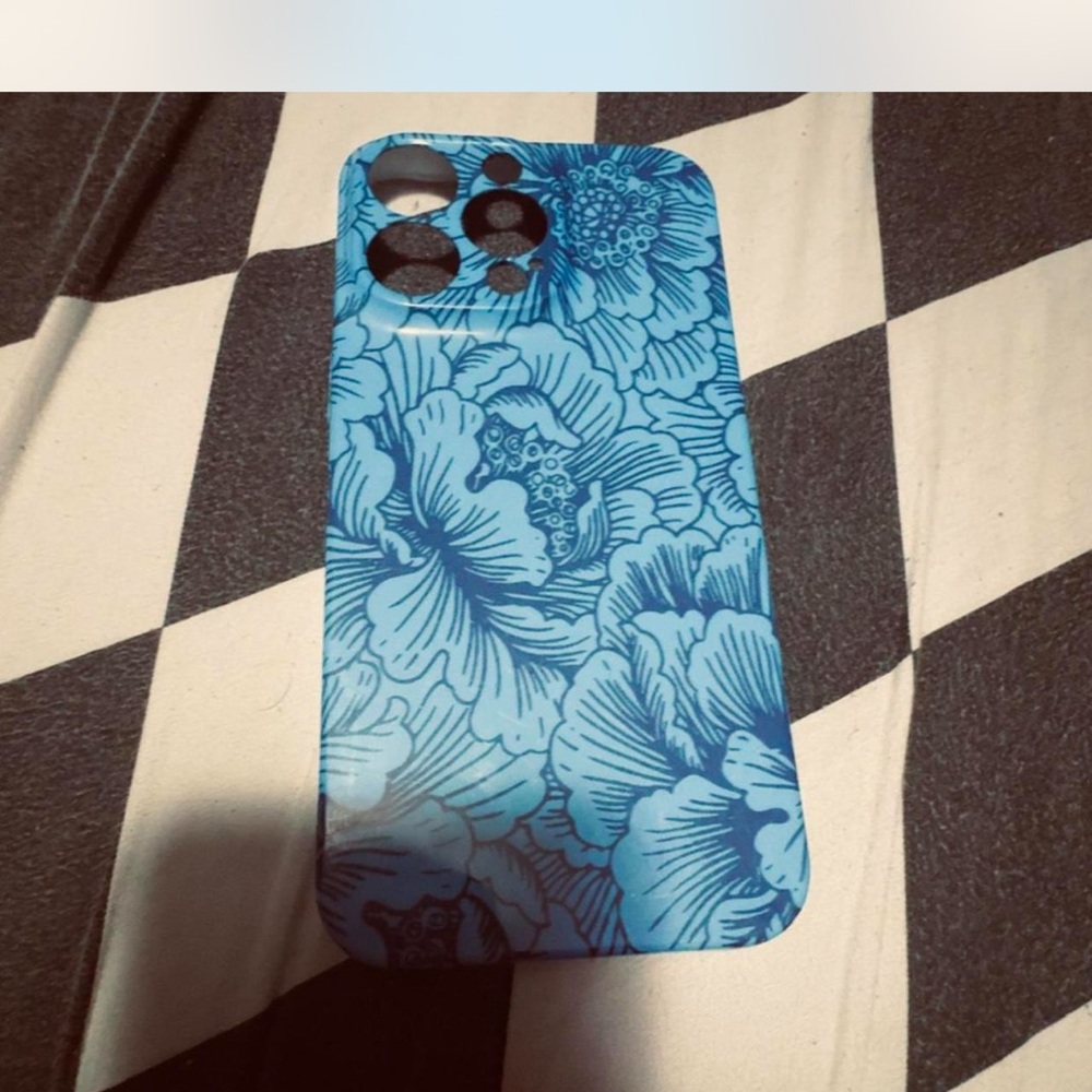 Floral Blue Phone Case